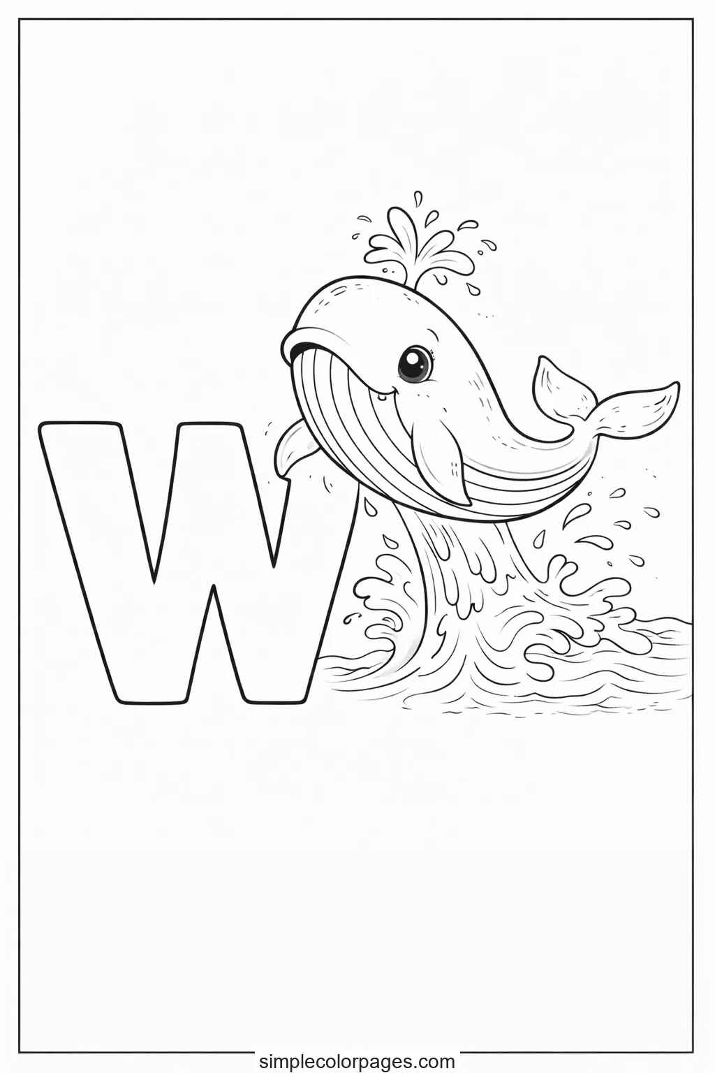 Alphabet Coloring Pages
