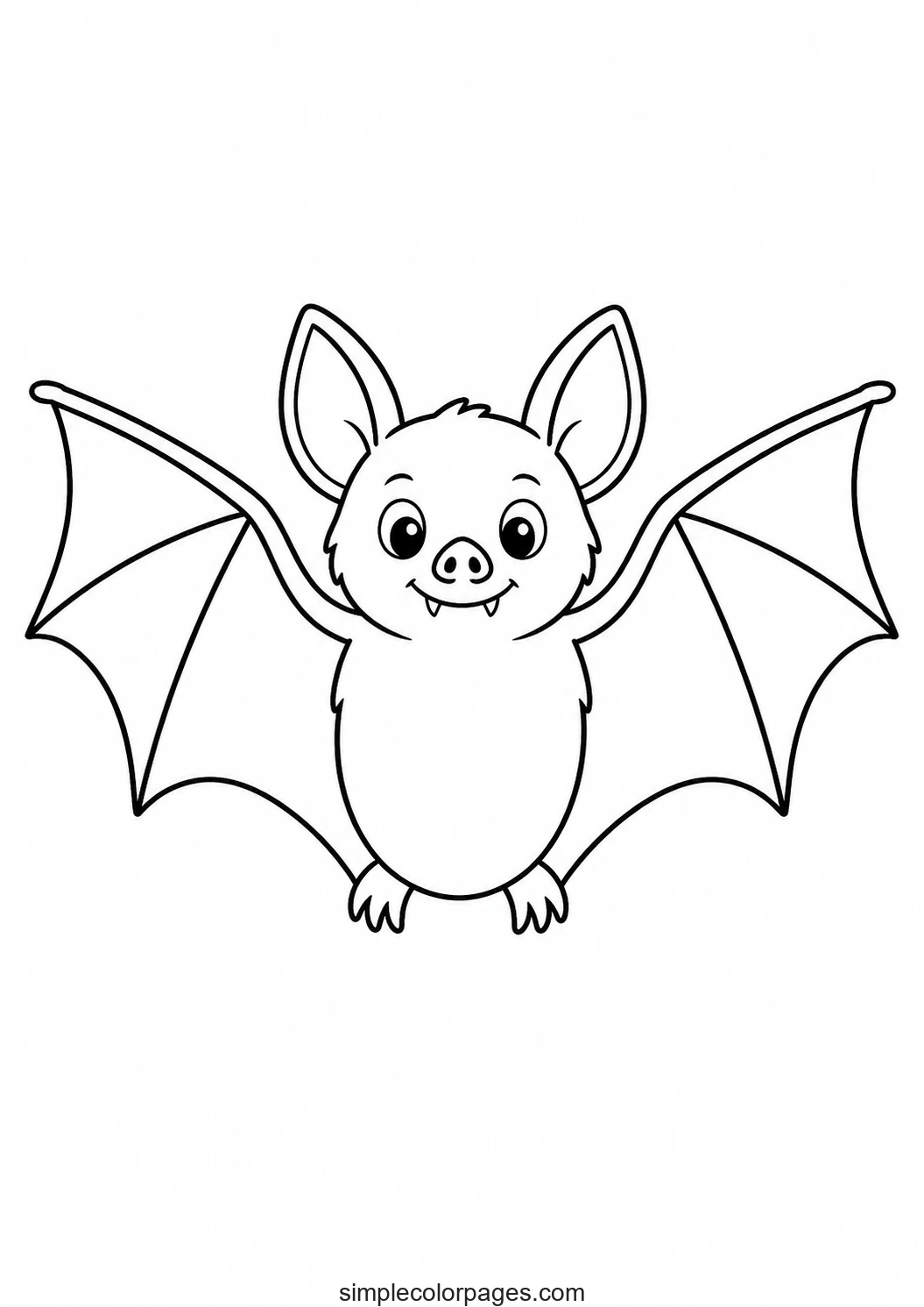Bat Coloring Pages | Animal Coloring Pages
