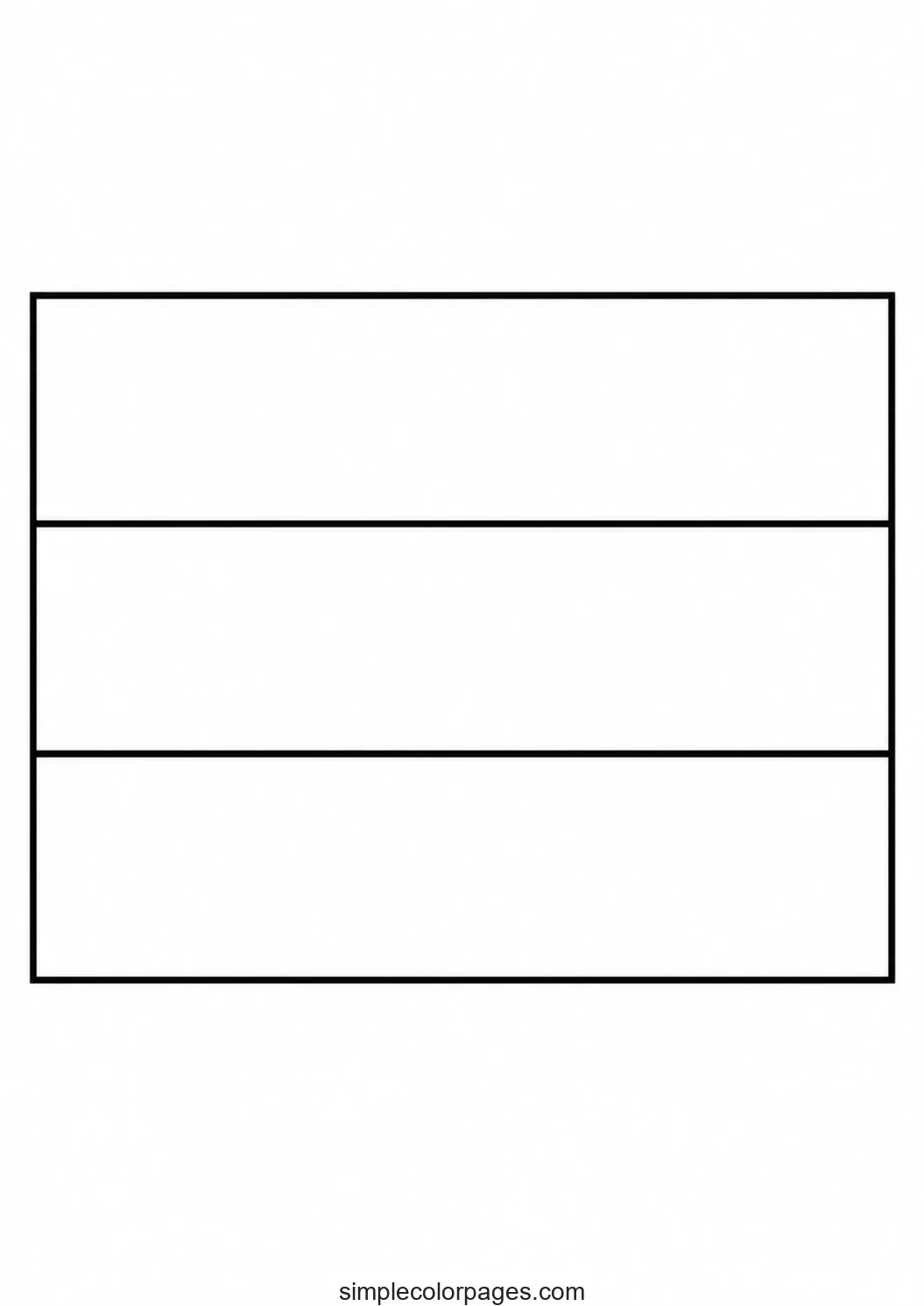 Flag Coloring Pages | Free Printable Country Flags