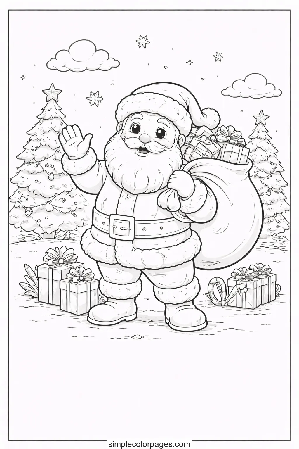 Holiday Coloring Pages