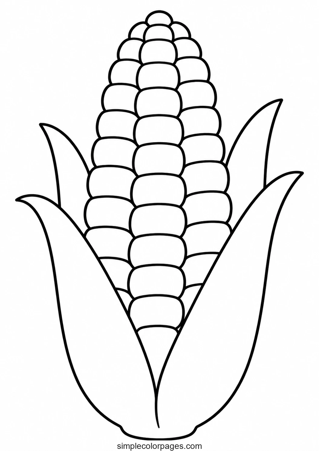 Food Coloring Pages | Free Printable Food Pages for Kids